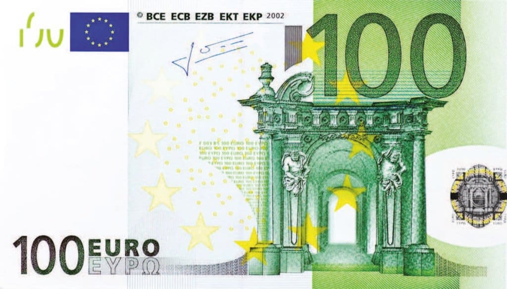 Tajomstvá eurobankoviek - dollar bill 100 euro money banknote 52541 1024x583 - Tajomstvá eurobankoviek