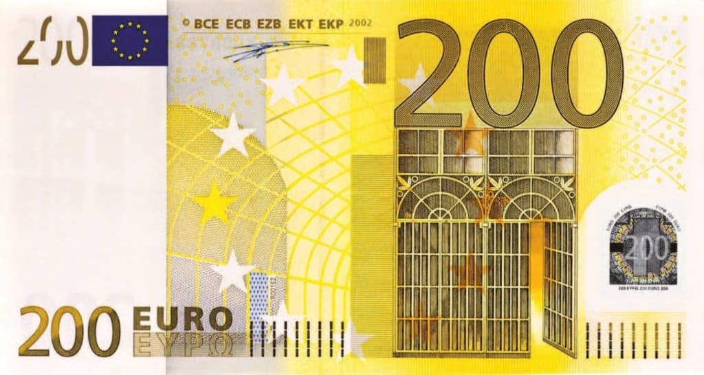 Tajomstvá eurobankoviek - dollar bill 200 euro money banknote 52976 1024x546 - Tajomstvá eurobankoviek