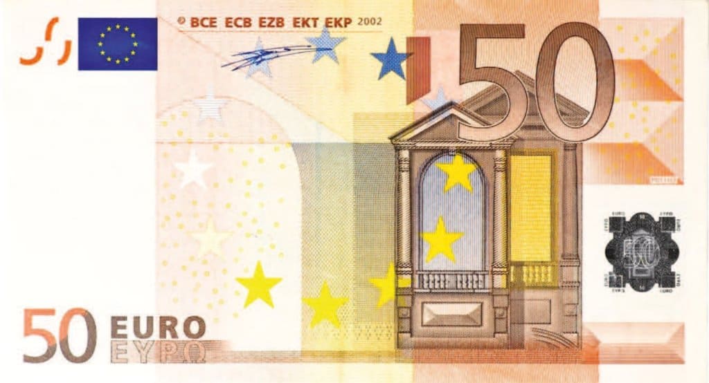 Tajomstvá eurobankoviek - dollar bill 50 euro money banknote 52551 1024x554 - Tajomstvá eurobankoviek