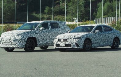 Zamaskované vozidlá sú ťažšie identifikovateľné ale majú nový systém pohonu. Foto: Lexus